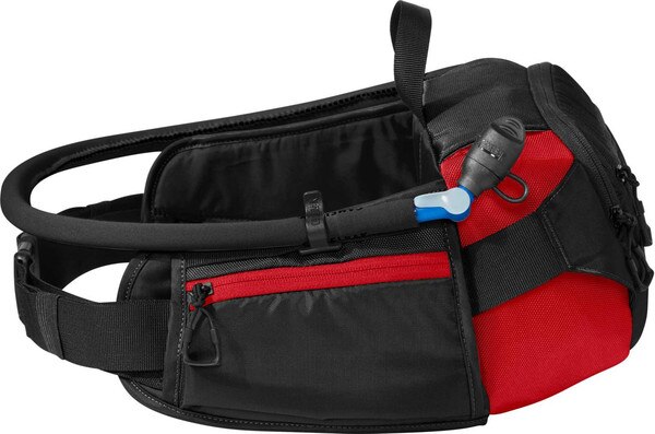 CamelBak Glide Belt in Black and Racing Red